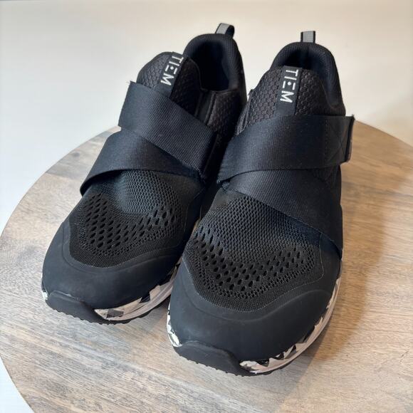TIEM Slipstream Indoor Cycling Shoes Women’s Black SPD Compatible Spin Size 10 - Picture 4 of 11